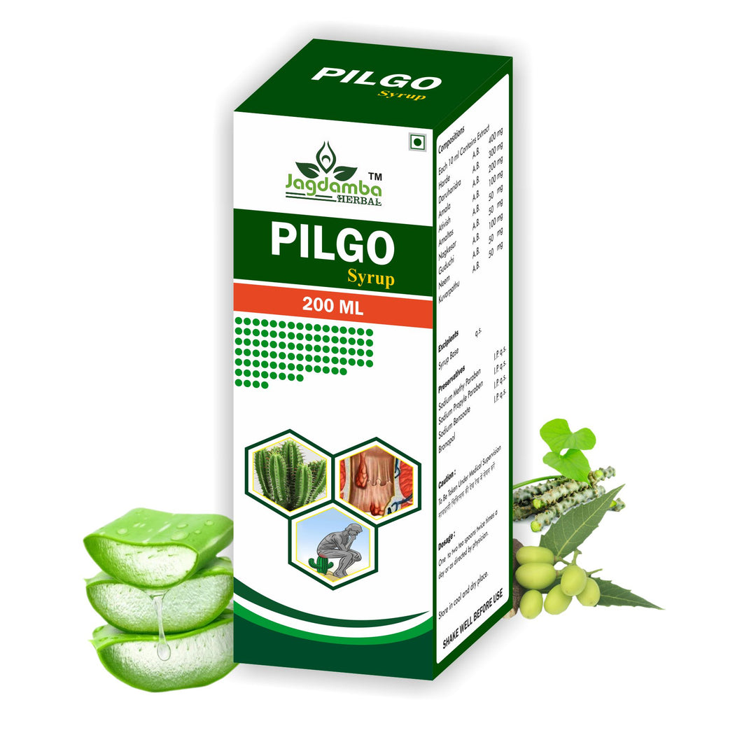 Pilgo Syrup | Ayurvedic Relief for Piles, Constipation, and Digestive Health