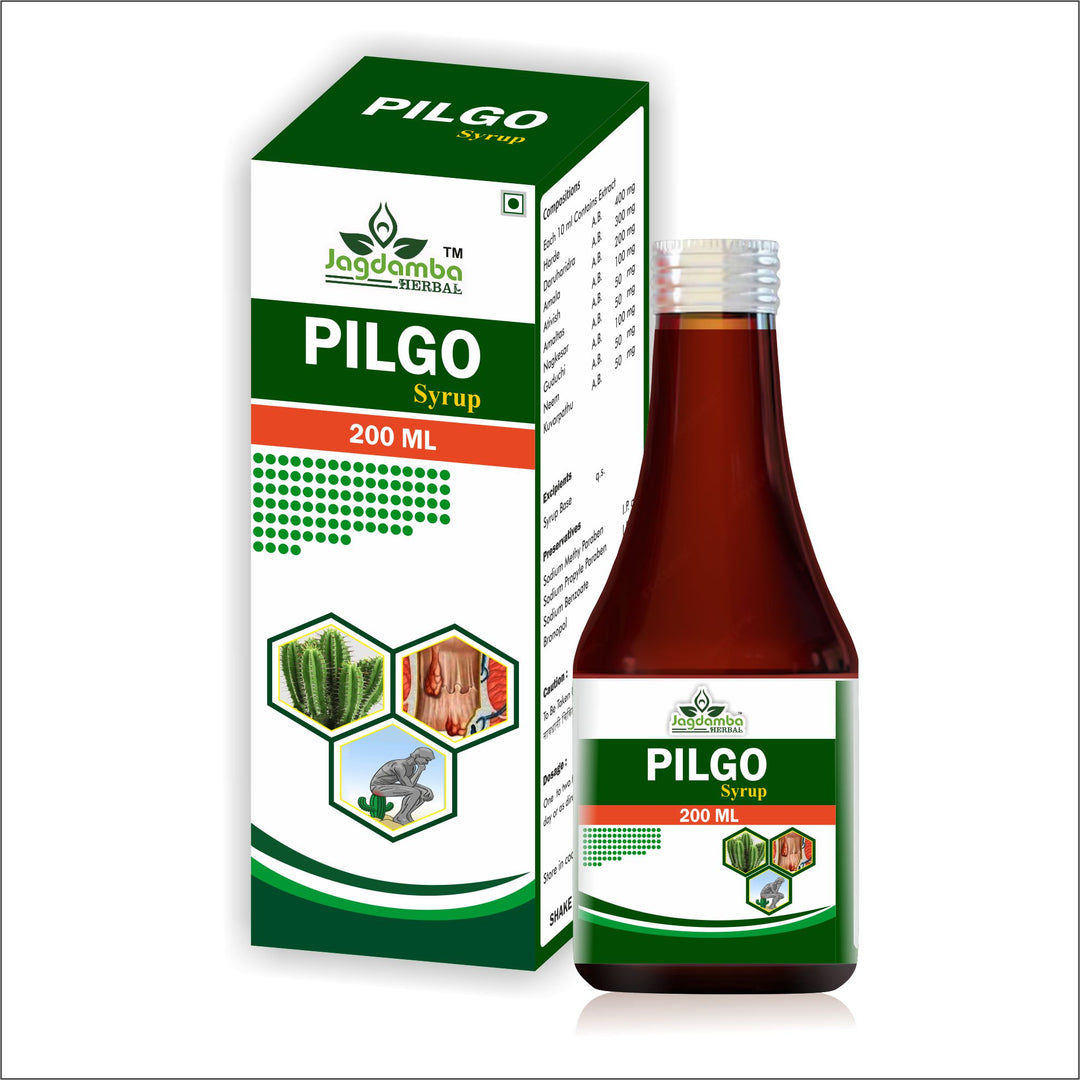 Pilgo Syrup | Ayurvedic Relief for Piles, Constipation, and Digestive Health