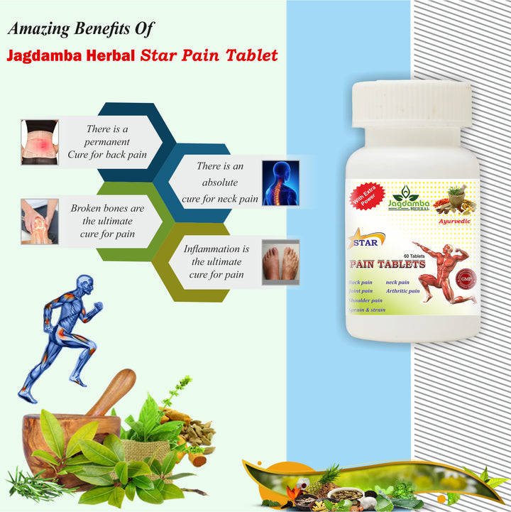 Star Pain Tablets: Advanced Relief for Joint and Muscle Pain