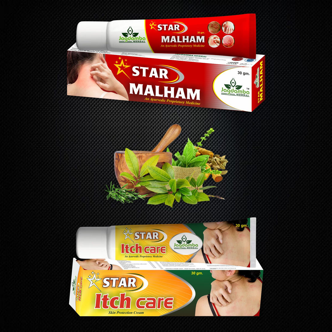Star Malham & Star Itch Care Cream - Ultimate Skin Wellness Combo