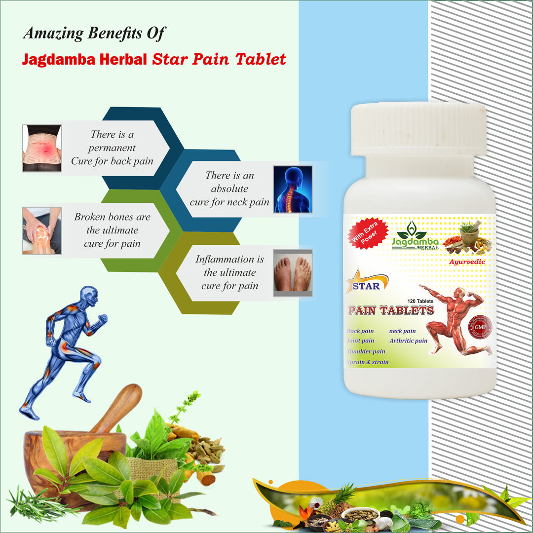 Star Pain Tablets: Advanced Relief for Joint and Muscle Pain