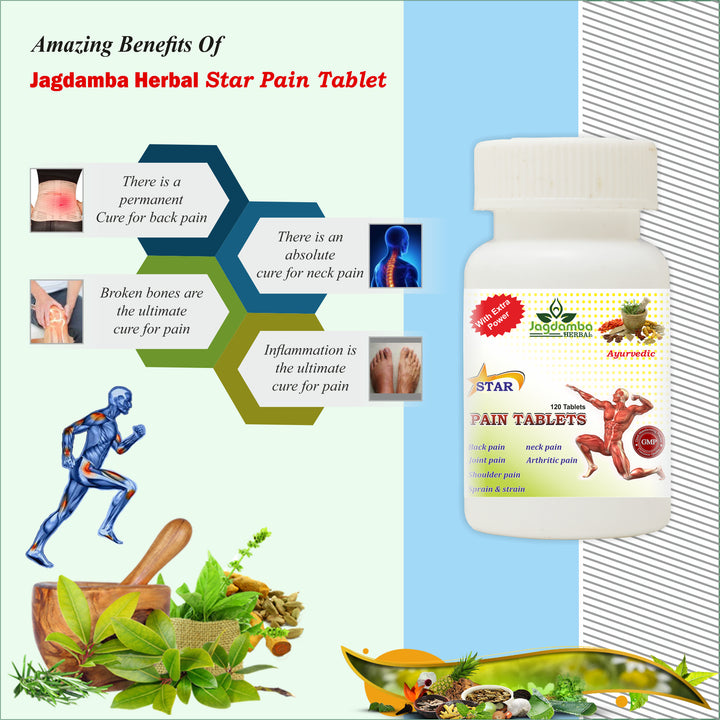 Star Pain Tablets: Advanced Relief for Joint and Muscle Pain