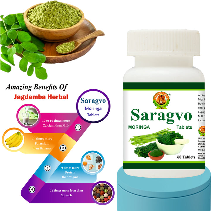 Moringa Tablets | Natural Energy Booster & Comprehensive Nutritional Support