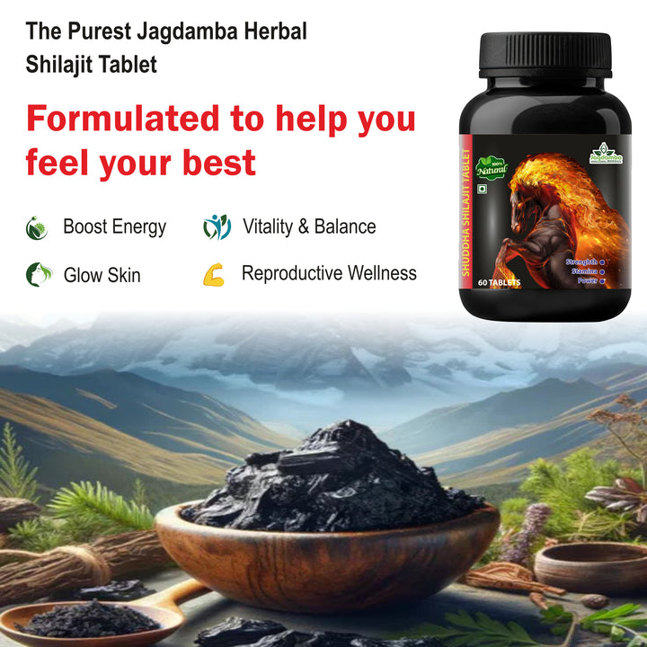 Shilajit Tablet for active lifestyle and wellness