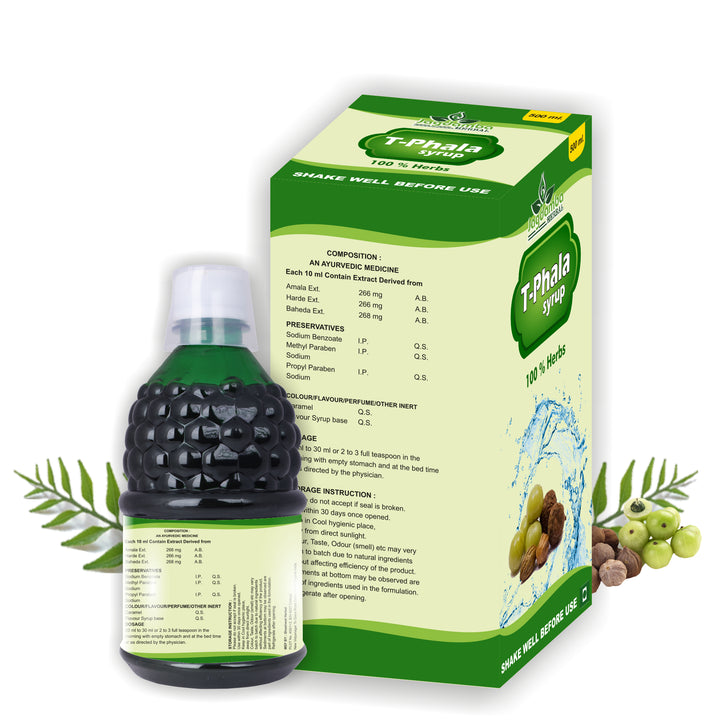 Triphala Syrup – Herbal Digestive & Bowel Support | Jagdamba Herbal