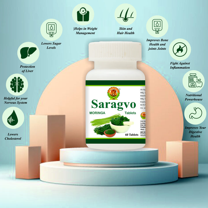 Moringa Tablets | Natural Energy Booster & Comprehensive Nutritional Support