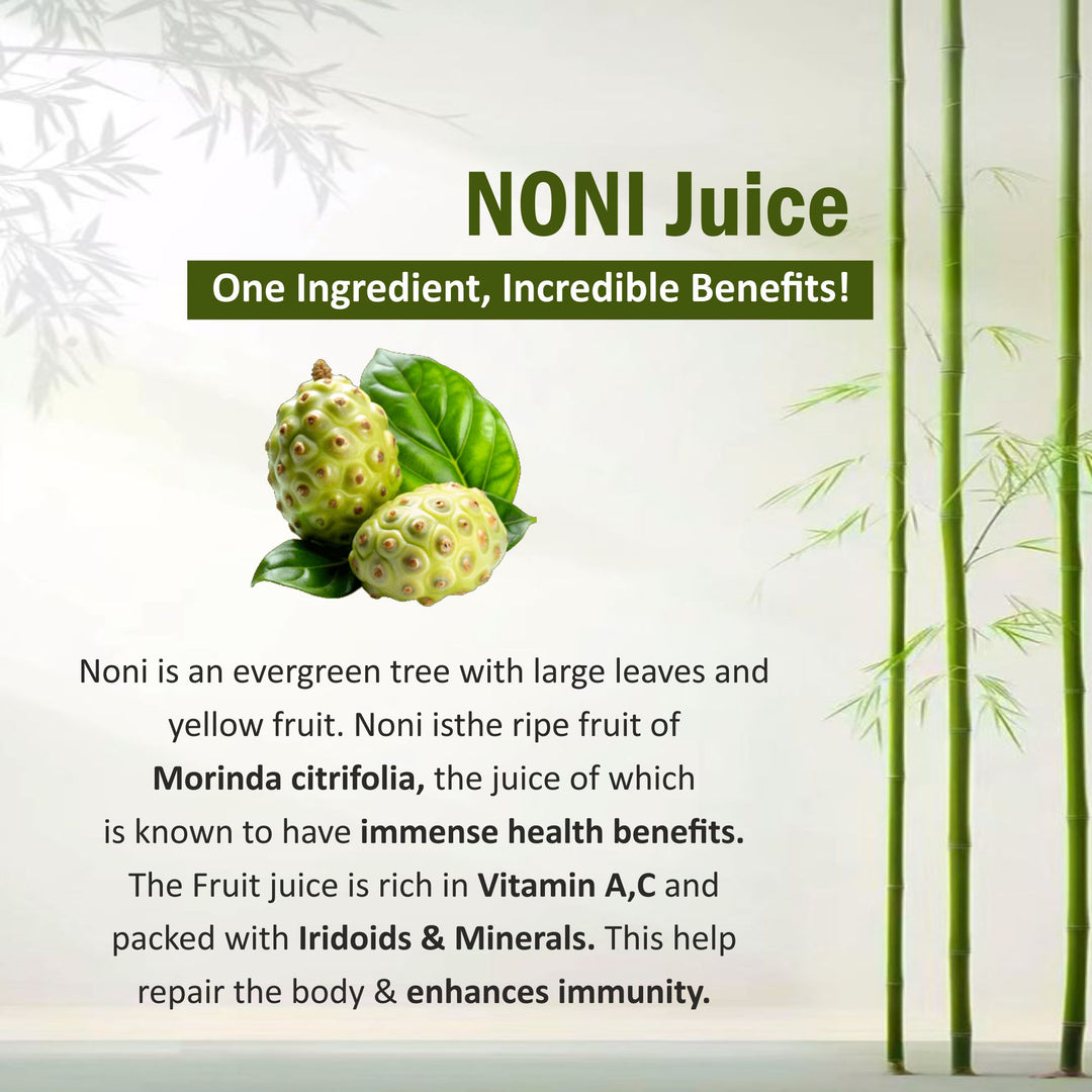 "Noni Syrup - Powerful Antioxidant & Wellness Booster for Immunity, sugar free, Digestion, and Skin Health"