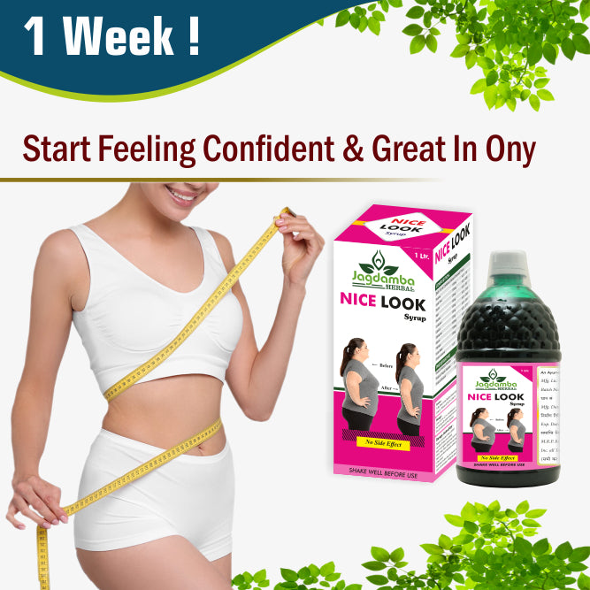 Nice Look Syrup: Ayurvedic Weight Loss and Body Shaping Formula