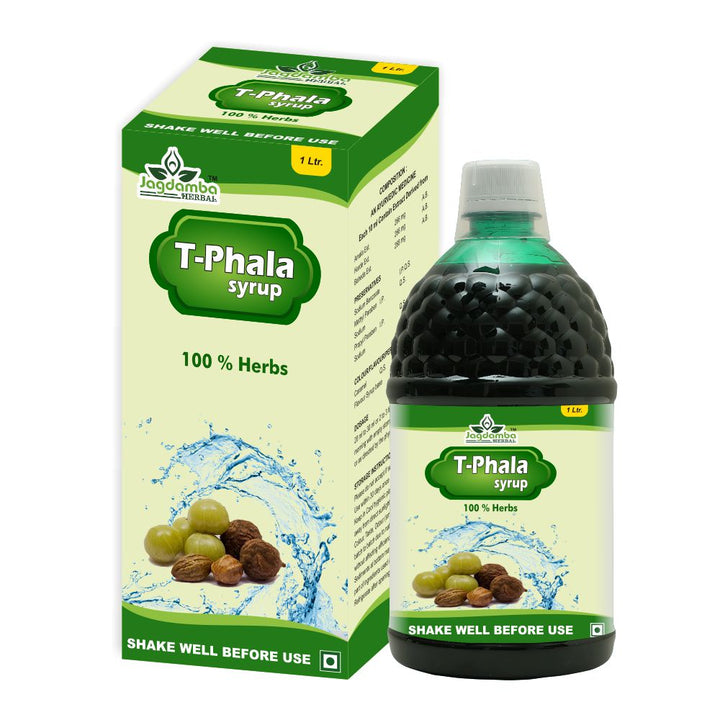 Triphala Syrup – Herbal Digestive & Bowel Support | Jagdamba Herbal