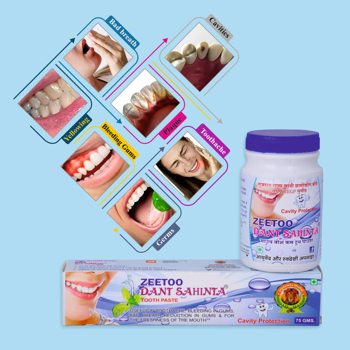 Solution to all dental problems: Get healthy teeth with ZEETOO toothpaste and powder | Complete care