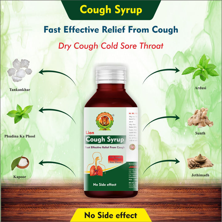 COUGH SYRUP 100ML | For All Types Of cough & Cold