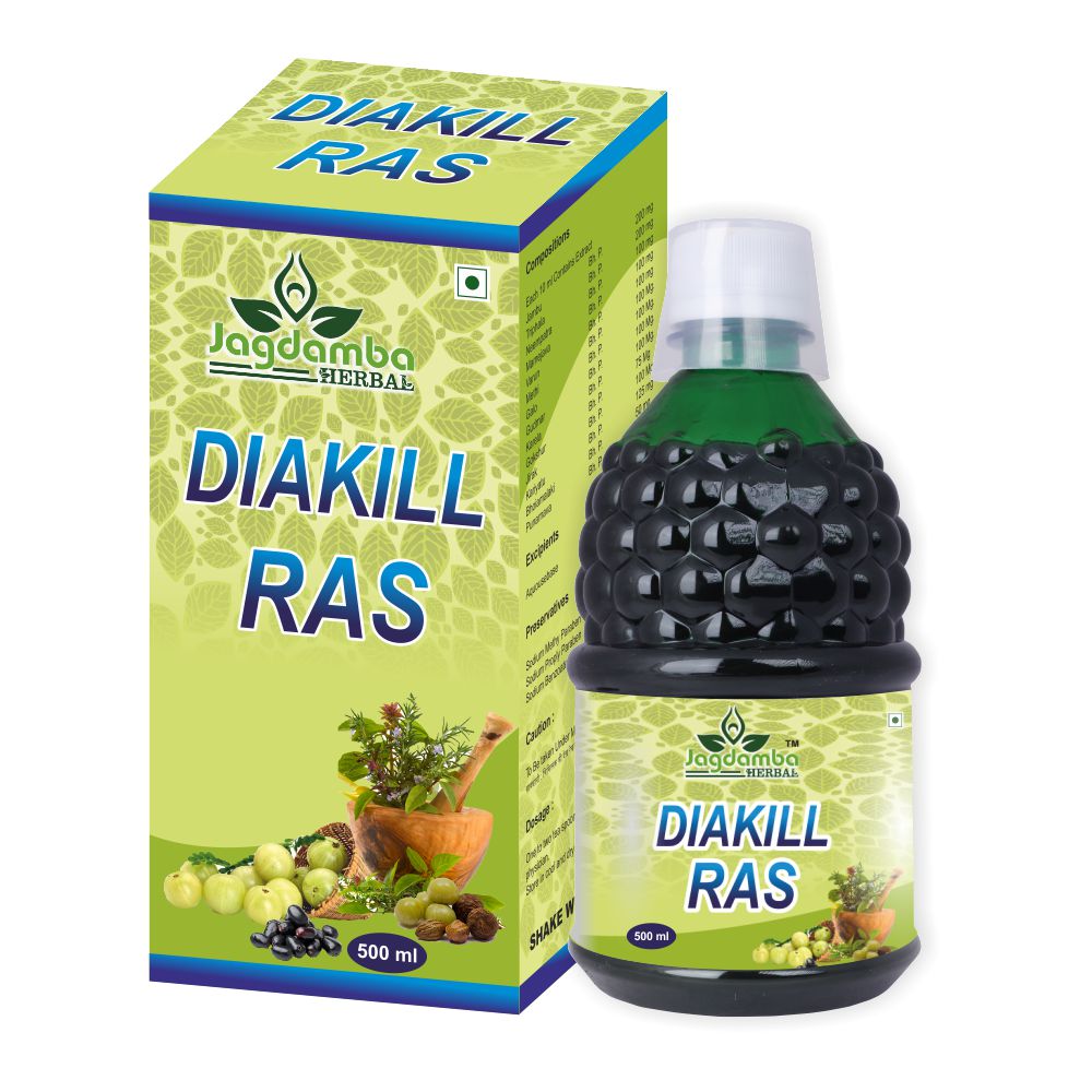 Diakill Syrup | Herbal Solution for Blood Sugar Management| jagdamba herbal