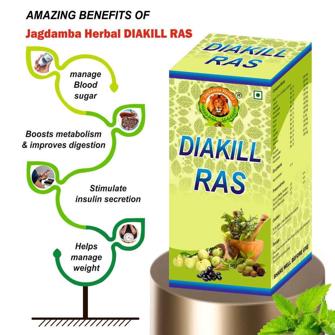 Diakill Syrup | Herbal Solution for Blood Sugar Management