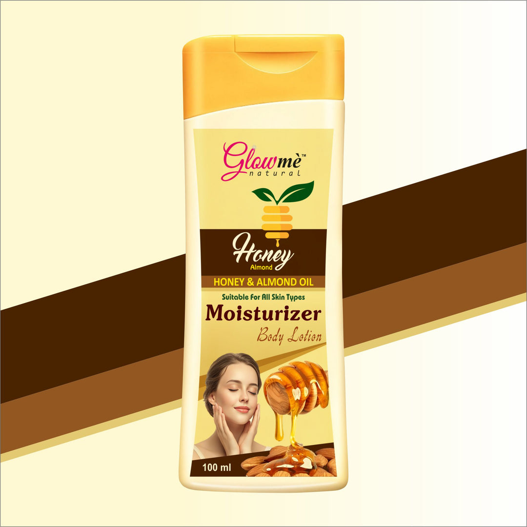 Glowme Honey Almond Moisturizer – Deep Nourishment for Soft, Glowing Skin | 100 ml