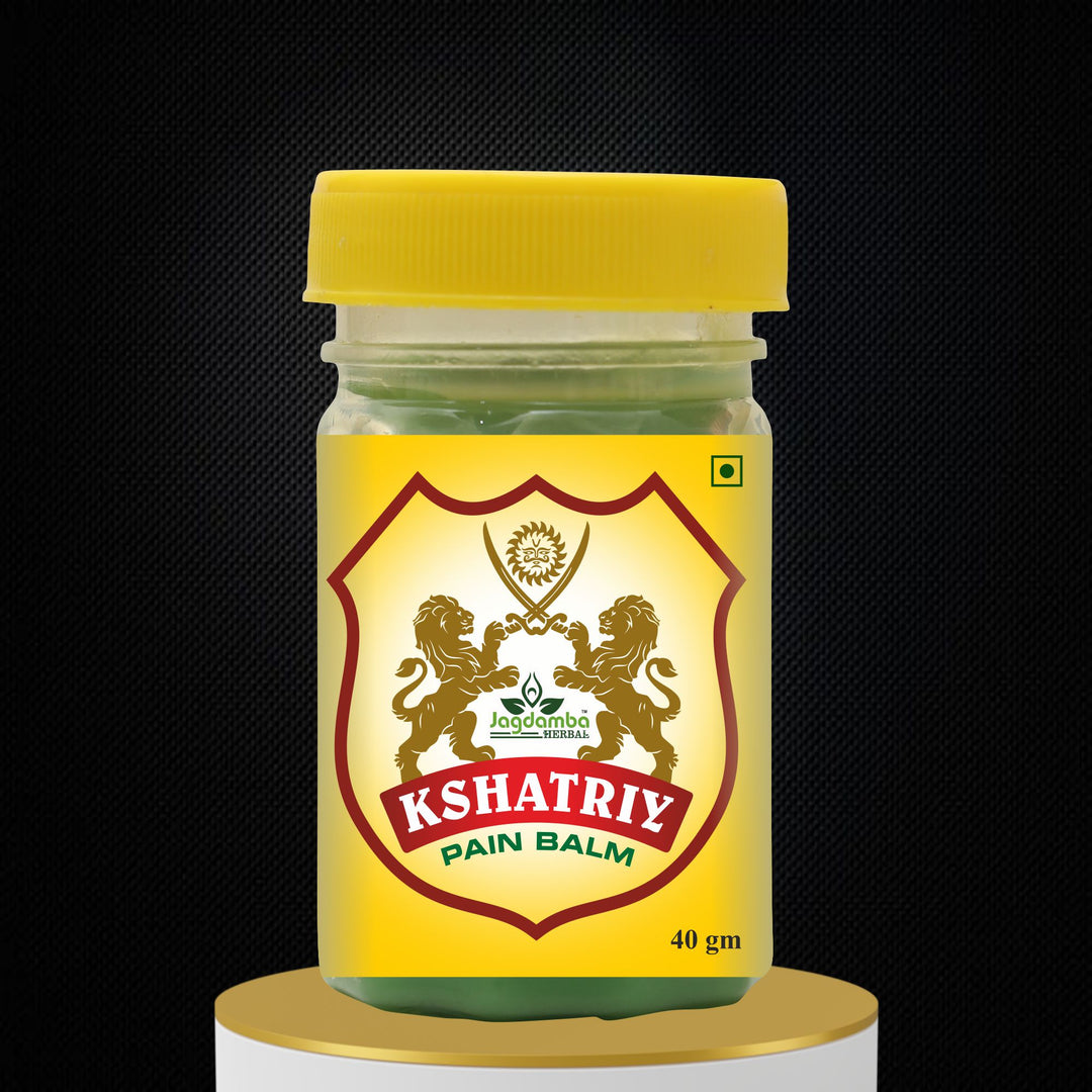 Kshatriy Pain Balm | Ultimate Relief for Chronic Pain | Headaches, and Body Aches (PACK OF 3)
