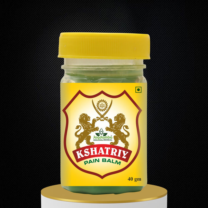 Kshatriy Pain Balm | Ultimate Relief for Chronic Pain | Headaches, and Body Aches (PACK OF 3)