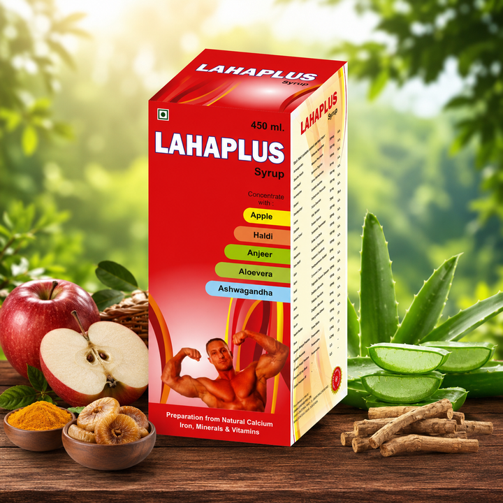 Lahaplus Syrup | Comprehensive Nutritional Support for Strength, Immunity