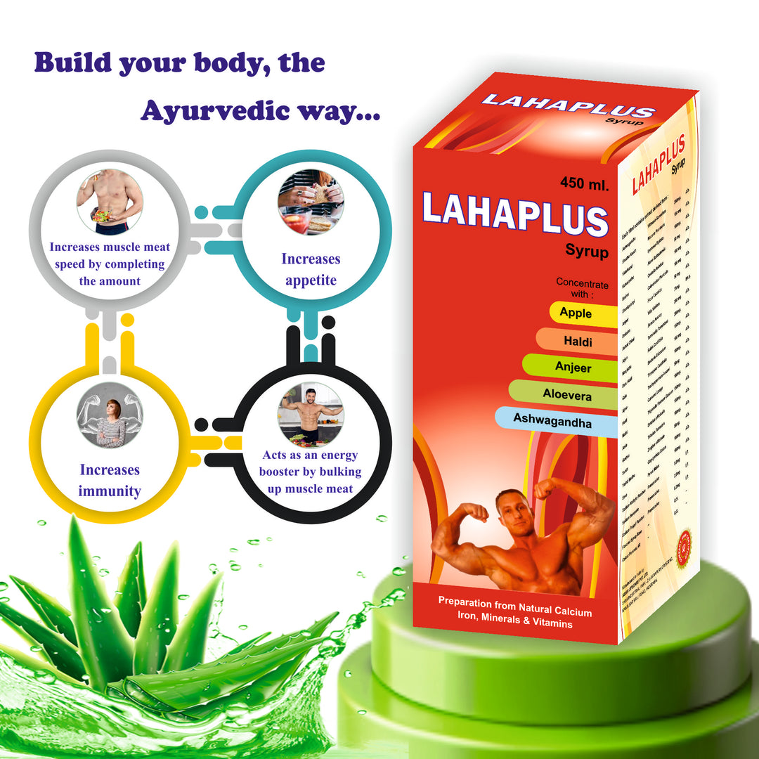 Lahaplus Syrup | Comprehensive Nutritional Support for Strength, Immunity