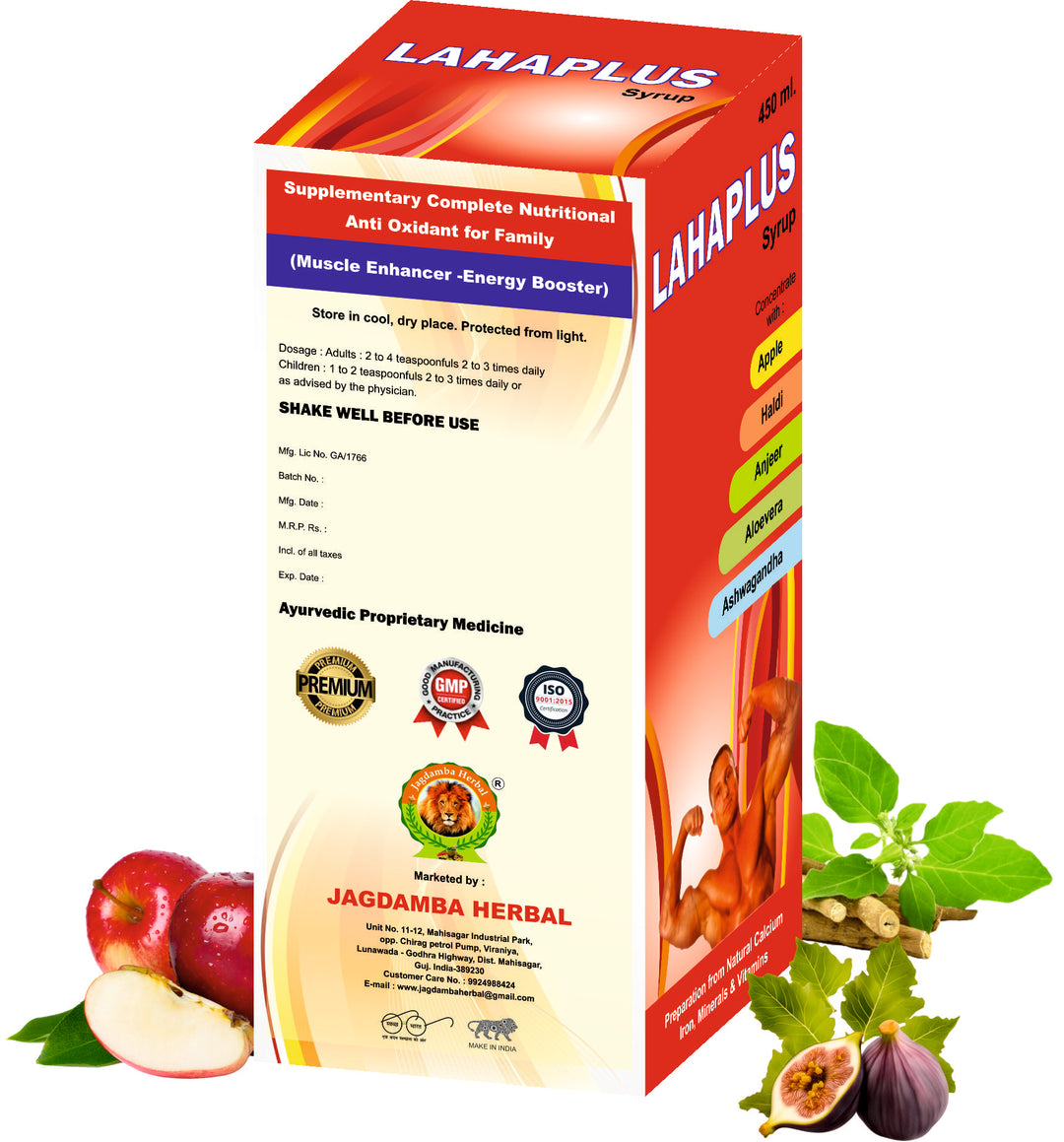 Lahaplus Syrup | Comprehensive Nutritional Support for Strength, Immunity