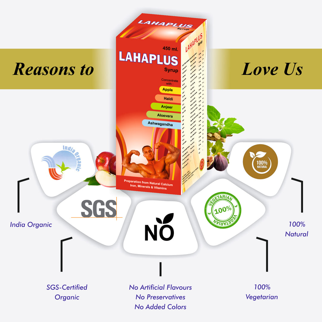 Lahaplus Syrup | Comprehensive Nutritional Support for Strength, Immunity