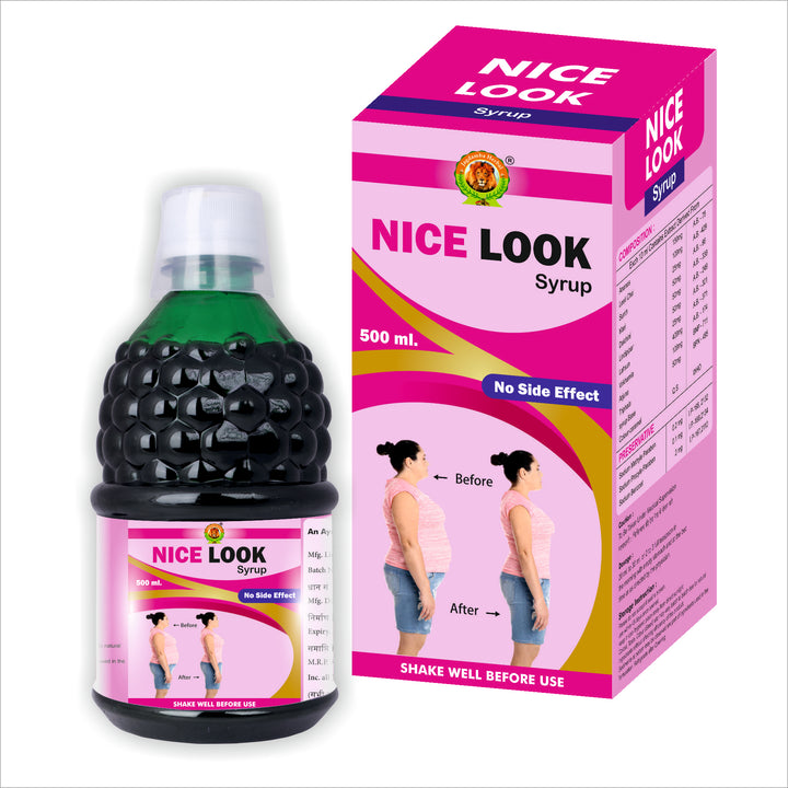 Nice Look Syrup: Ayurvedic Weight Loss and Body Shaping Formula