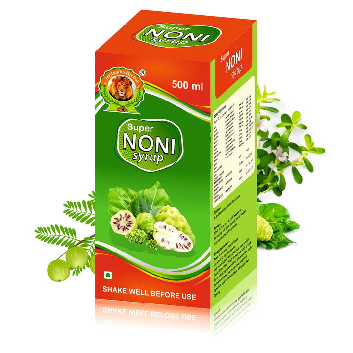 "Noni Syrup - Powerful Antioxidant & Wellness Booster for Immunity, sugar free, Digestion, and Skin Health"