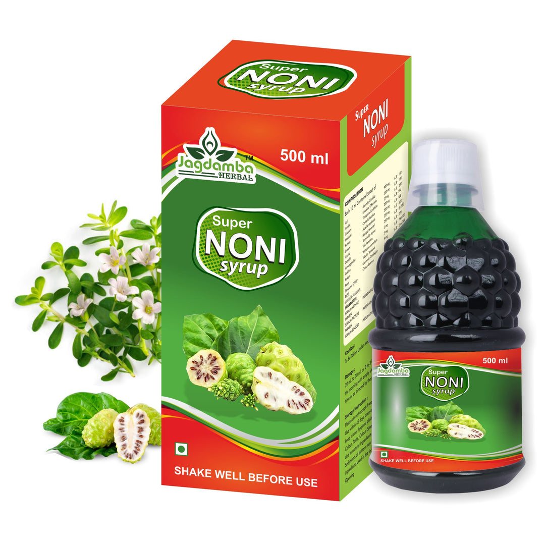 "Noni Syrup - Powerful Antioxidant & Wellness Booster for Immunity, sugar free, Digestion, and Skin Health"