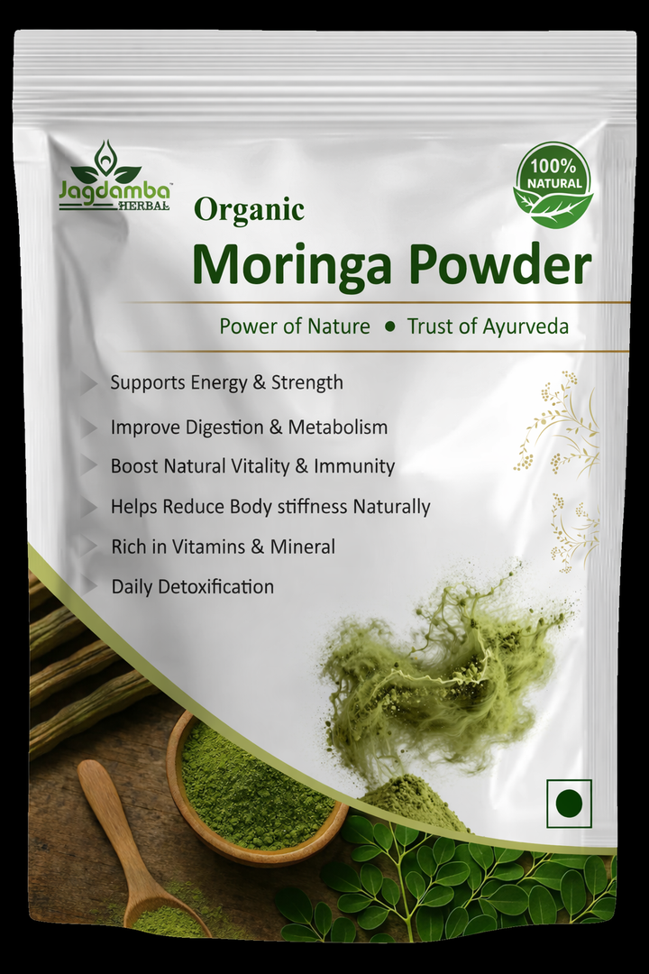 Moringa Powder – Ayurvedic Herbal Moringa Leaf Powder | Jagdamba Herbal