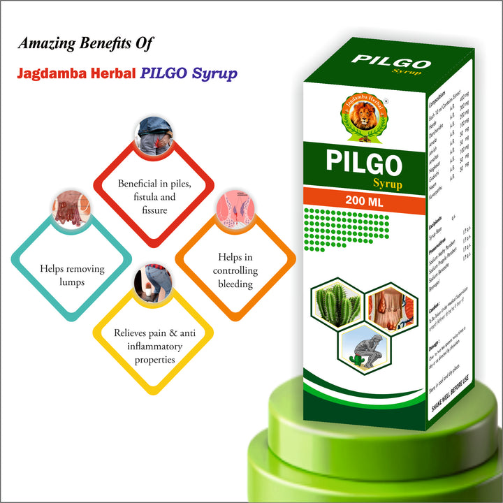 Pilgo Syrup | Ayurvedic Relief for Piles, Constipation, and Digestive Health