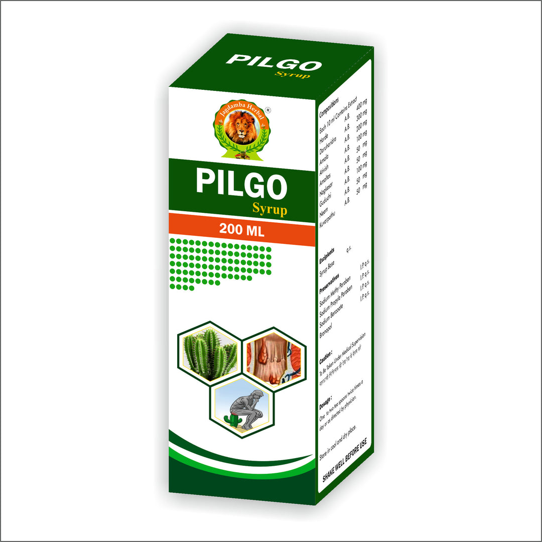 Pilgo Syrup | Ayurvedic Relief for Piles, Constipation, and Digestive Health