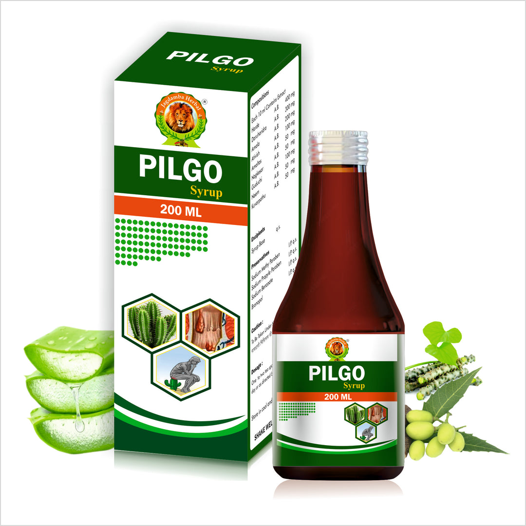 Pilgo Syrup | Ayurvedic Relief for Piles, Constipation, and Digestive Health