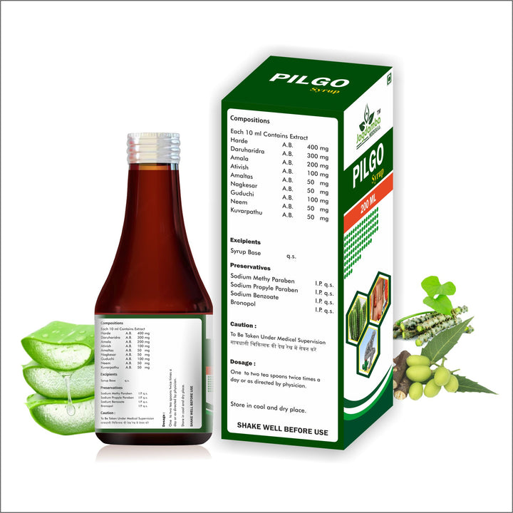 Pilgo Syrup | Ayurvedic Relief for Piles, Constipation, and Digestive Health