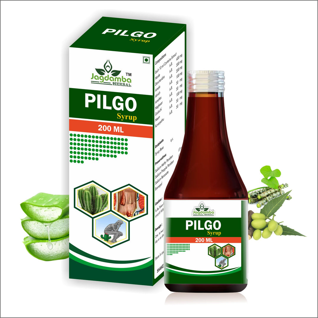 Pilgo Syrup | Ayurvedic Relief for Piles, Constipation, and Digestive Health