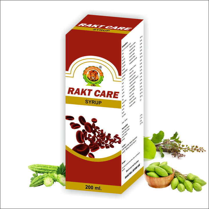 Jagdamba Herbal Rakt Care Syrup | Ayurvedic Blood Purifier for Optimal Health