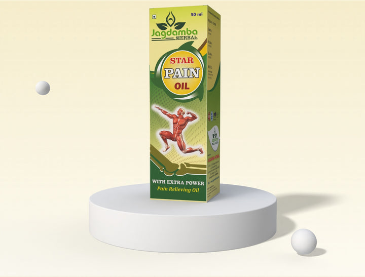 Jagdamba Herbal  – Ayurvedic Pain Relief Oil for Arthritis, Sciatica, Joint Stiffness & Body Pain