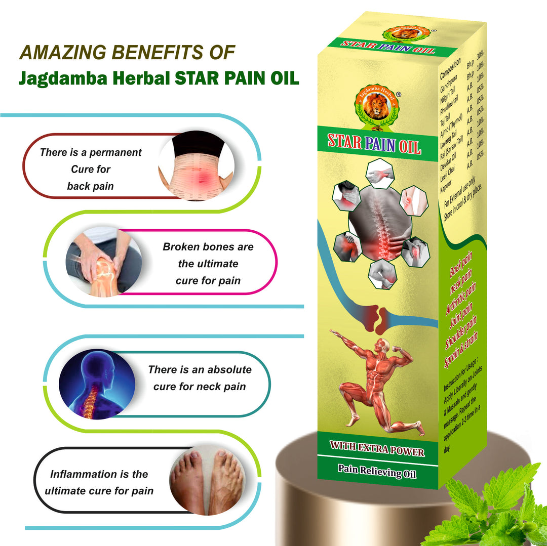 STAR PAIN OIL WITH EXTRA POWER PAIN RELIVING OIL