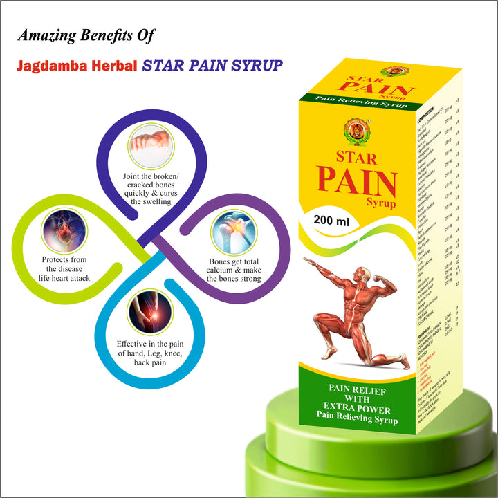 Star Pain Syrup: Advanced Relief for Joint, Bone, and Muscle Pain