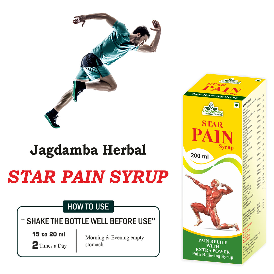 Star Pain Syrup: Advanced Relief for Joint, Bone, and Muscle Pain