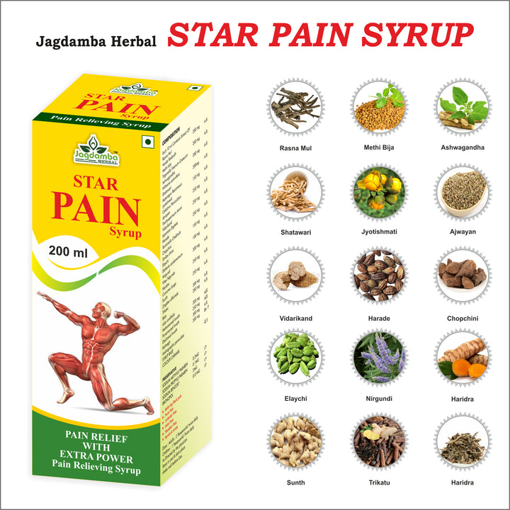Star Pain Syrup: Advanced Relief for Joint, Bone, and Muscle Pain