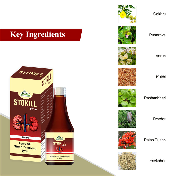 STOKILL SYRUP: Effective Solution for Dissolving Kidney Stones and Managing Uric Acid Levels