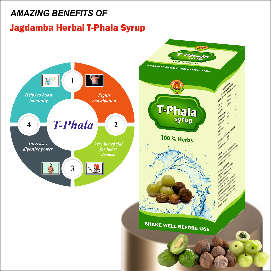 T-PHALA Syrup: Ayurvedic Solution for Digestive Health and Constipation Relief