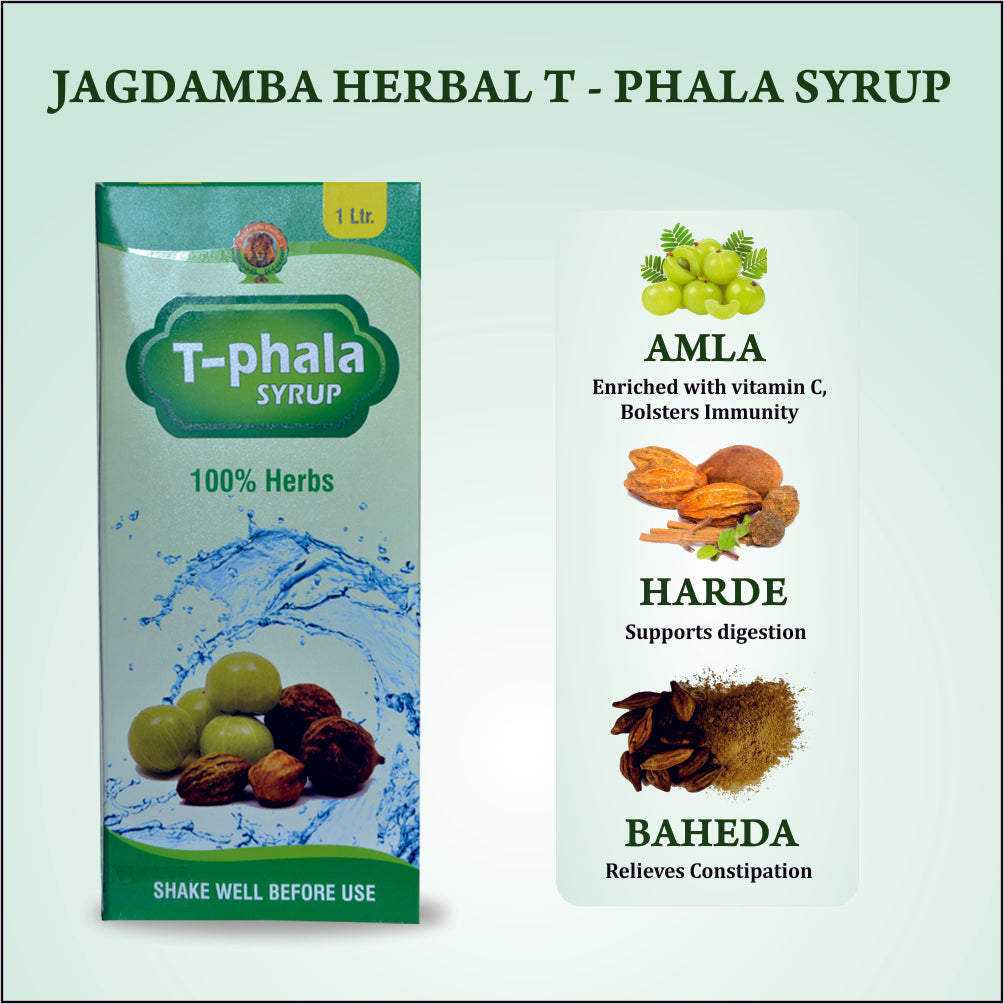 T-PHALA Syrup: Ayurvedic Solution for Digestive Health and Constipation Relief