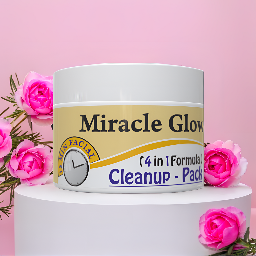 GlowMe Natural Miracle Glow 4-in-1 Herbal Brightening, Hydrating, Anti-Ageing & Nourishing Skincare Solution – For Healthy, Radiant & Youthful Skin
