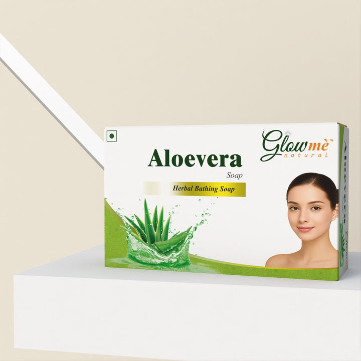 Aloe Vera Herbal Soap for Skin Care | Jagdamba Herbal