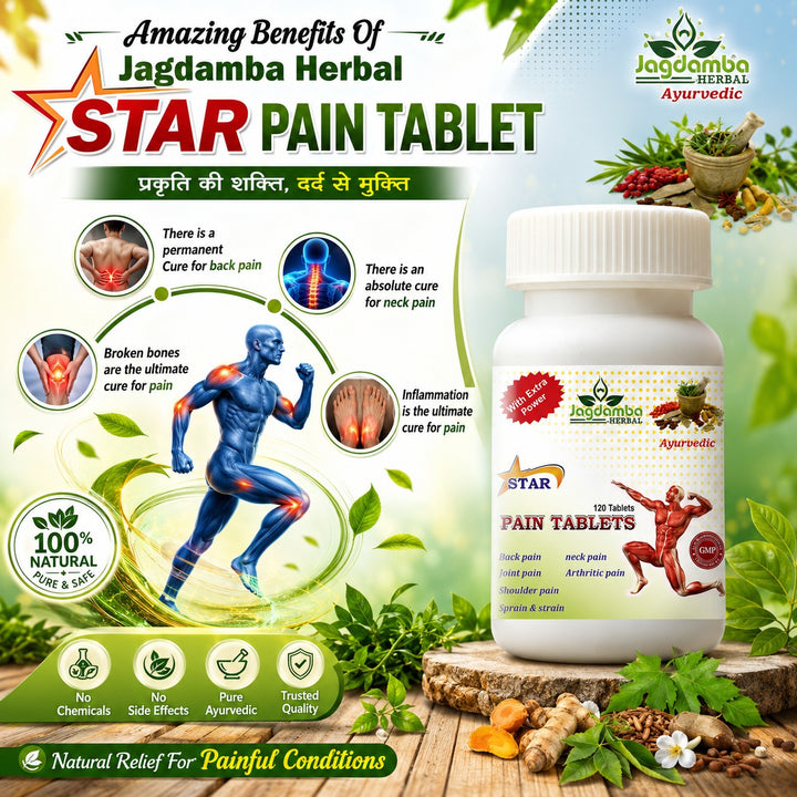 Star Pain Tablets: Advanced Relief for Joint and Muscle Pain
