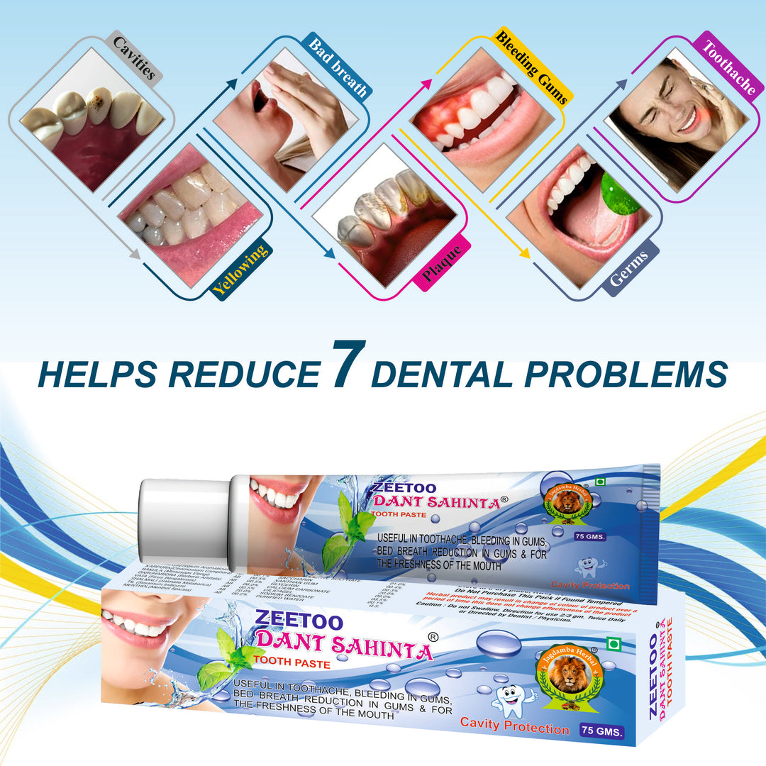 Solution to all dental problems: Get healthy teeth with ZEETOO toothpaste and powder | Complete care