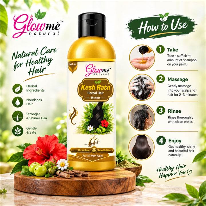 how to use kesh ratan shampoo