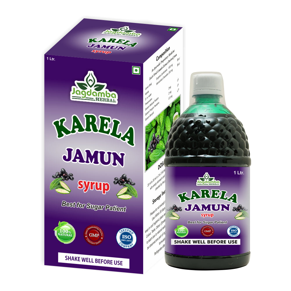 Karela Jamun Syrup: Ayurvedic Solution for Blood Sugar Management and Digestion