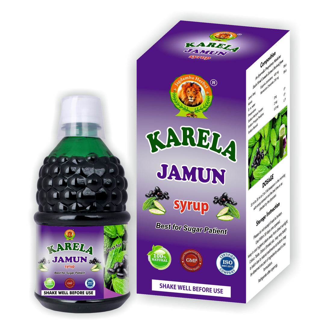 Karela Jamun Syrup: Ayurvedic Solution for Blood Sugar Management and Digestion