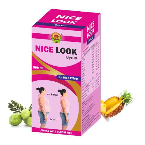 NICE LOOK 500ML | ALOEVERA SYRUP 500ML - SKIN WELLNESS COMBO